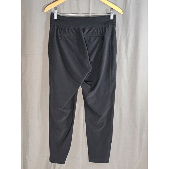 Athleta Brooklyn Ankle Pant Black Minimalist Gorpcore Tapered Trousers Women 2P - Picture 6 of 11